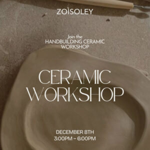 HANDBUILDING CERAMIC WORKSHOP