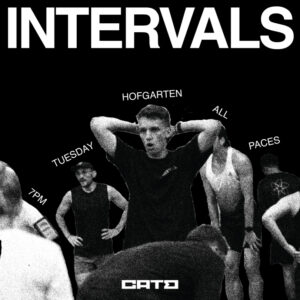 running interval session by cato running club