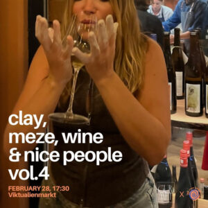 clay workshop combined with meze and wine