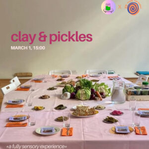 clay and pickles paint and fermentation workshop