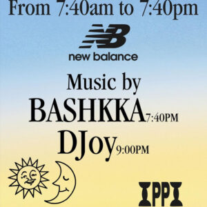 new balance and public possession event aperitif