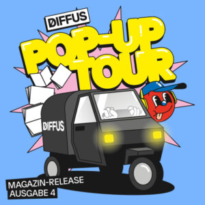 diffus release event with live act by tobias