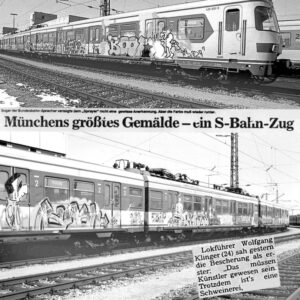 back to the painted s-bahn on 23.03.1985 in geltendorf