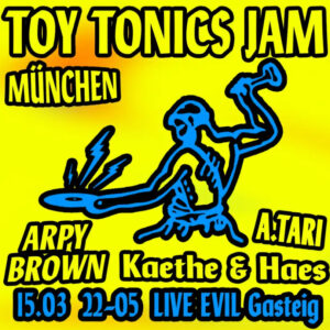 toy tonics jam disco party