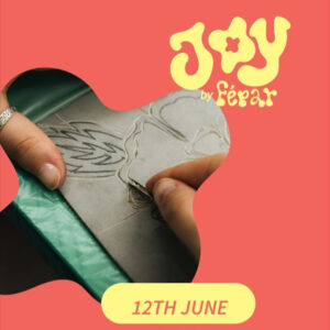 fepar linoprint workshop at the common ground exhibition