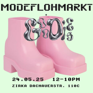 modeflohmarkt teamed up with goodies for a shopping and dance night