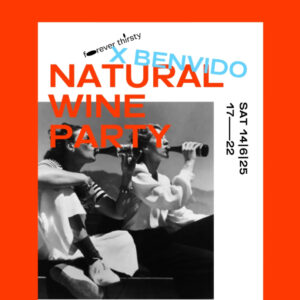 natural wine party at benvido café and vino by forever thirsty