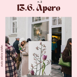 apero event by stefanie schäfer at the flower studio