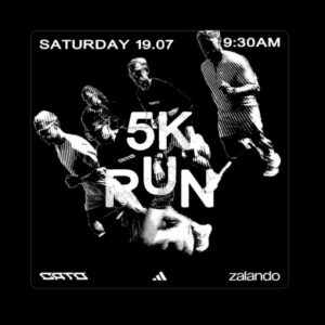 5k community run by cato running club with zalando and adidas